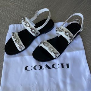 Coach Sandals… Worn only once!